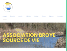 Tablet Screenshot of broye-source-de-vie.ch